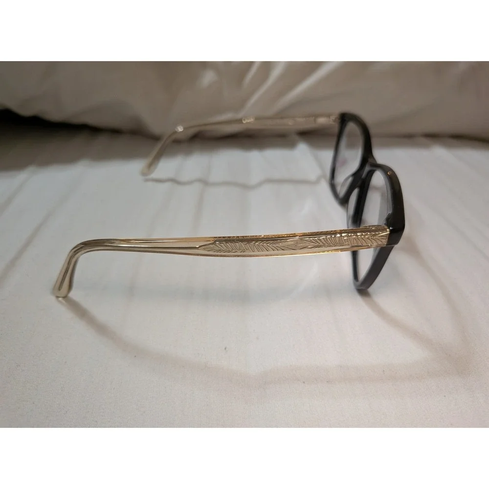 Maui Jim Eyeglasses MJO2122-02 Black‎ Gloss Cat Eye 53[]16 135 Italy #M77